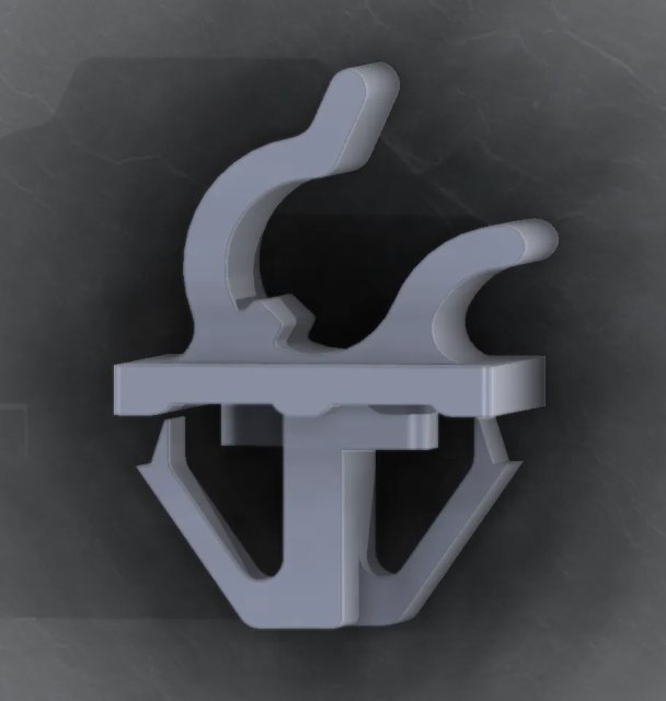 Hood Prop Rod Clip — source image
