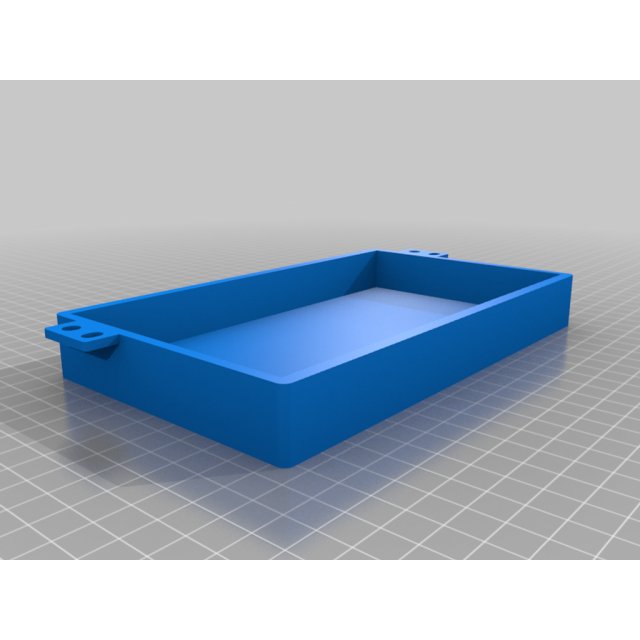 Double DIN block-off tray — source image