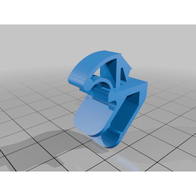 Bonnet rod clip — source image