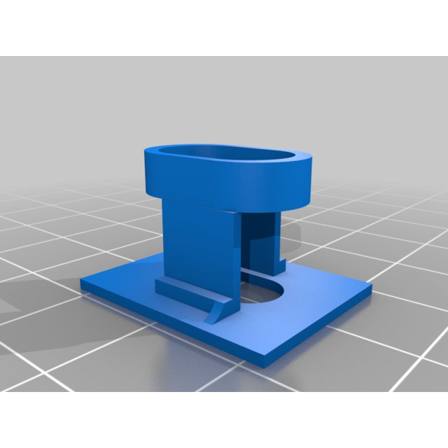 door handle nut holder — source image