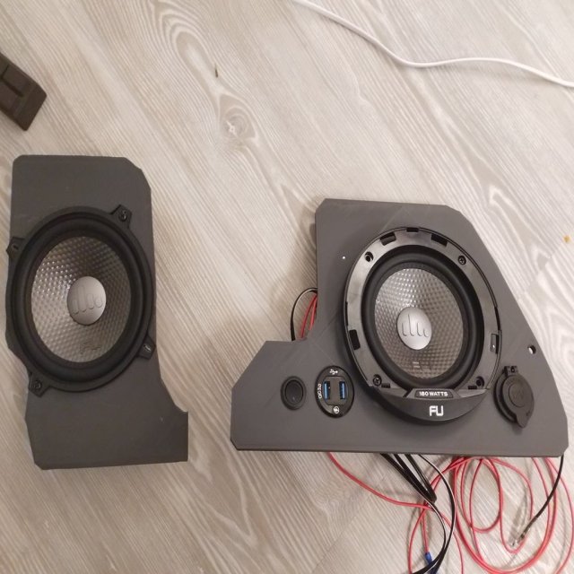Driver Side Auxiliary Speaker Panel — source image