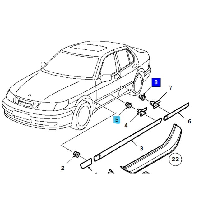 Side Decor Trim Bushing — source image
