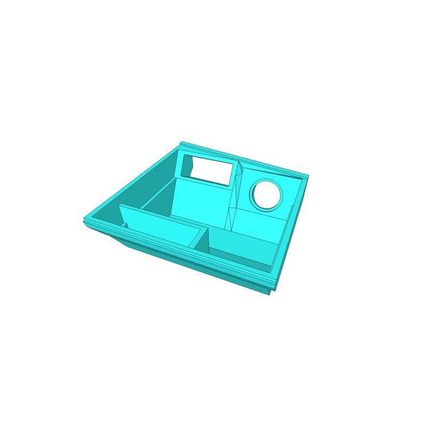 Ashtray replacement USB/voltmeter insert — source image