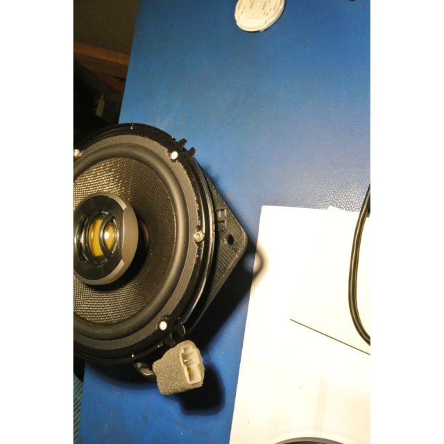 Front Door Speaker Adapter Plates — source image