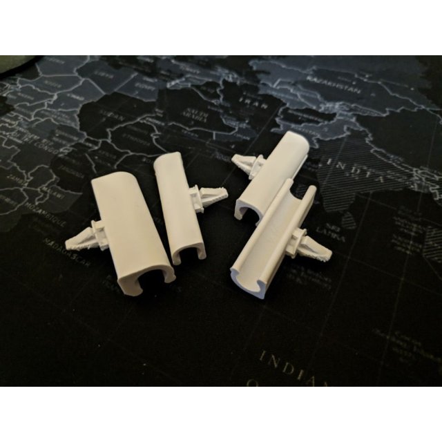 windscreen washer hood hose clips — source image