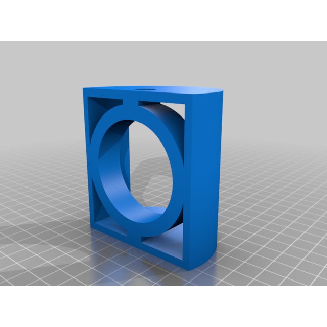 Vent with hole for 52mm gauge — source image