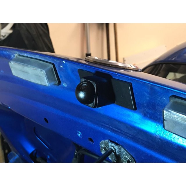 Boot Trim and Reversing Camera Mount — source image