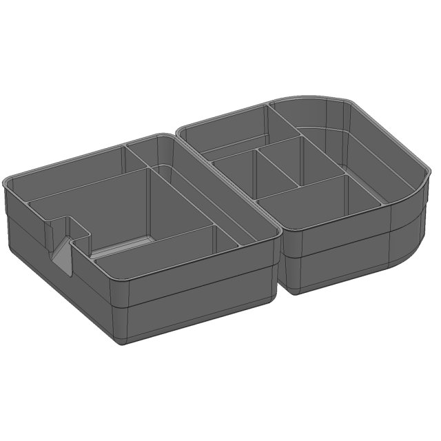 Center Console Organizer with Sunglasses Holder — source image