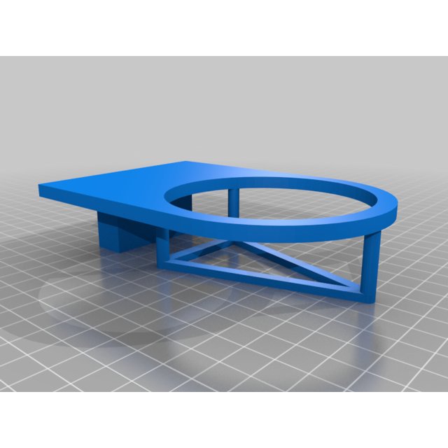 Ashtray replacement coin tray with cup holder — source image