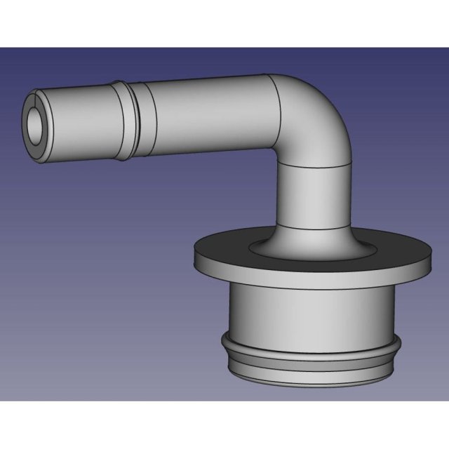 Coolant Reservoir Overflow Fitting — source image