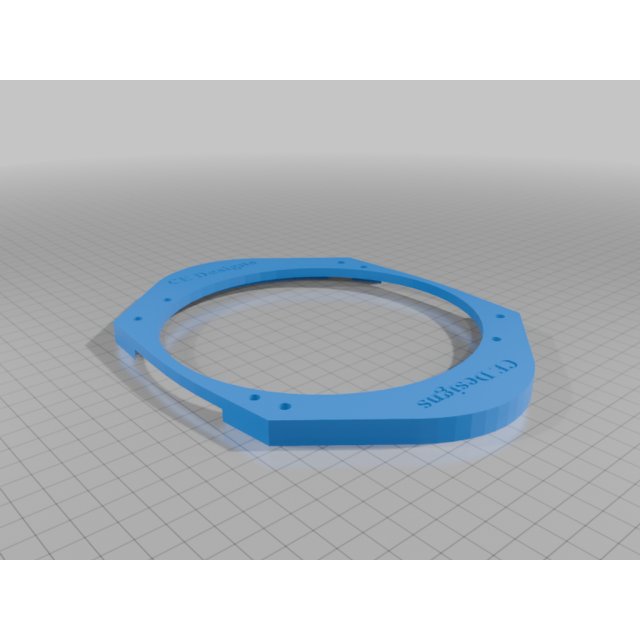 6x8 to 6.5" Door Speaker Adapters — source image