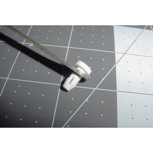 HVAC vacuum actuator arm rivet — source image