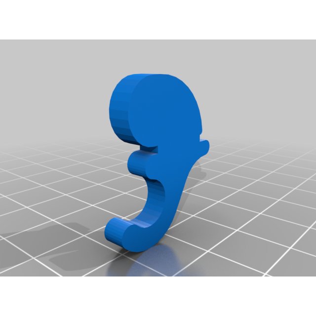 Bonnet strut stowage clip — source image