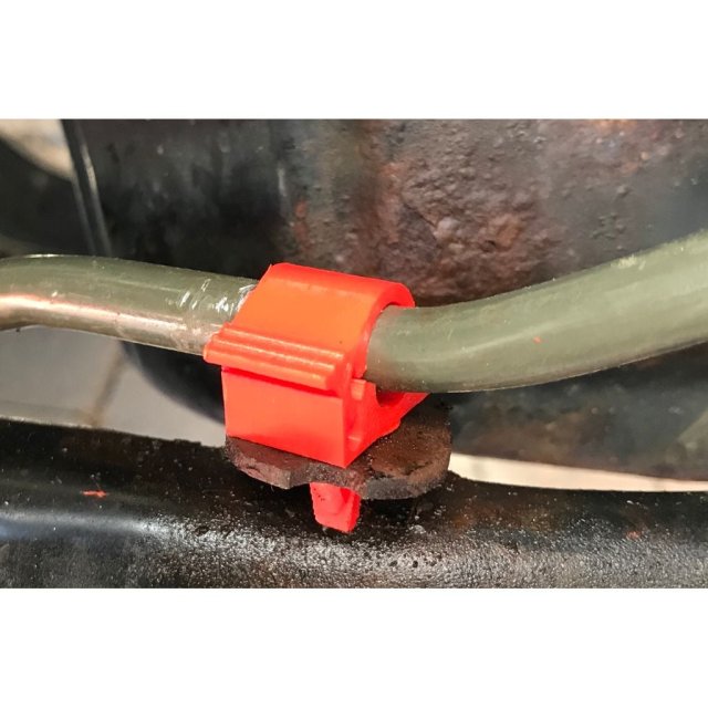 Power Steering Return Line Tubing Snap Clip — source image