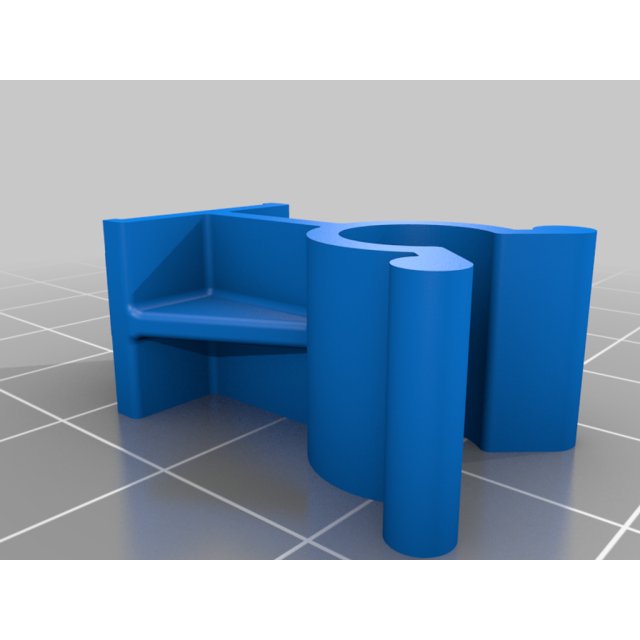 Hood support clip — source image