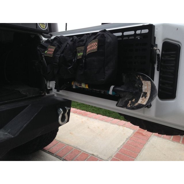 Molle Bracket for Shovel — source image