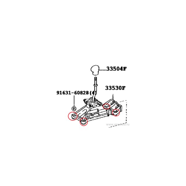 Shifter lever bushing — source image