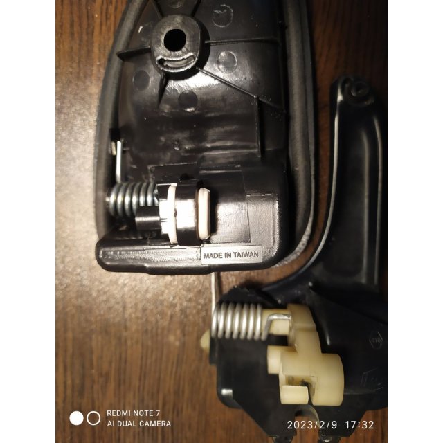 Exterior door handle hinge adaptor — source image