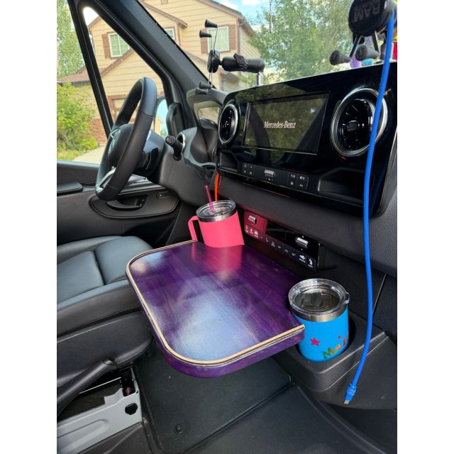 Cup Holder adapter Van 2500 with the 4 cup holder stock. — source image