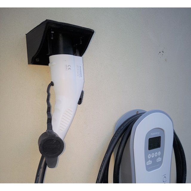Weather Proof Holster for Exterior EV Charge Plug — source image