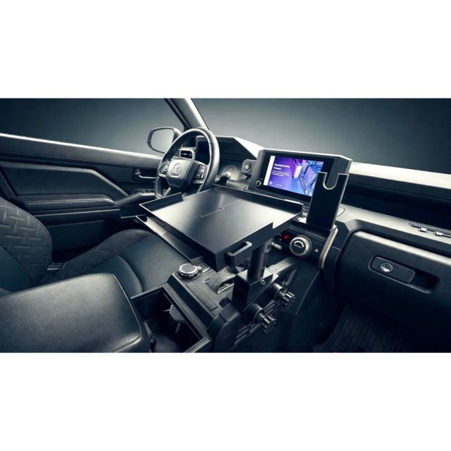 Grab Bar Mount Laptop Holder — source image
