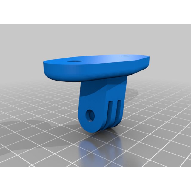 Visor GoPro Mount Angled — source image