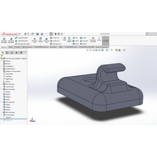 Sun Visor Clip — source image