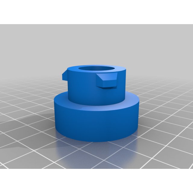 Headlight aim by electric motor adapter — source image