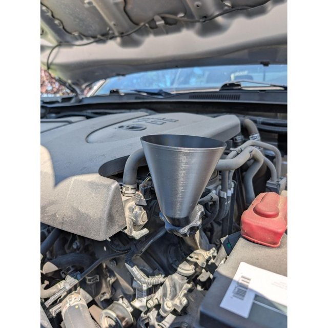 Oil Filler Funnel Adapter — source image
