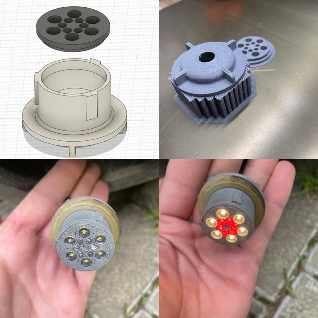 Reverse Light LED Support — source image