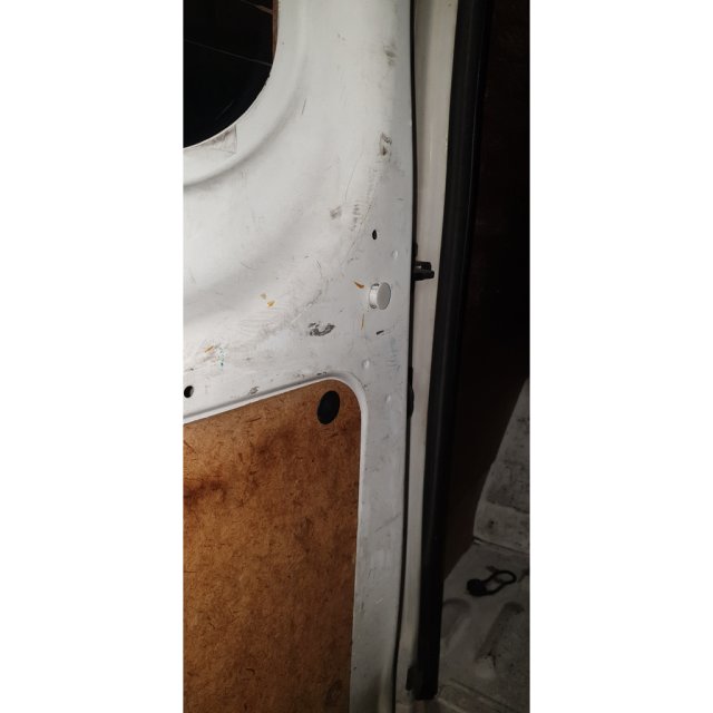 Rear Door Check Strap Release Button — source image