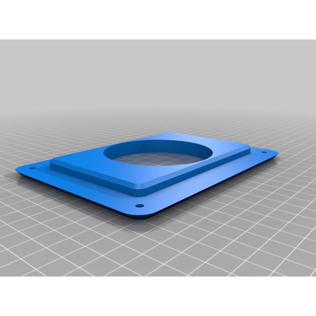 Shore power inlet mounting plate — source image