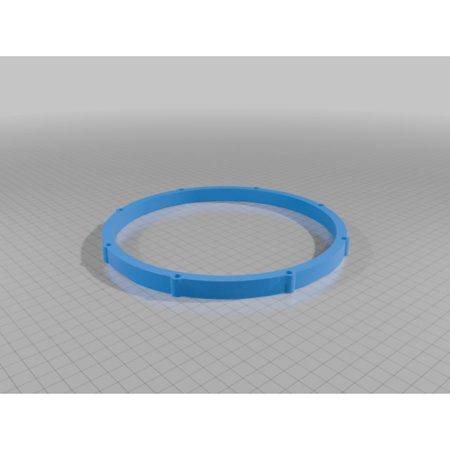 Rear deck subwoofer adapter ring — source image