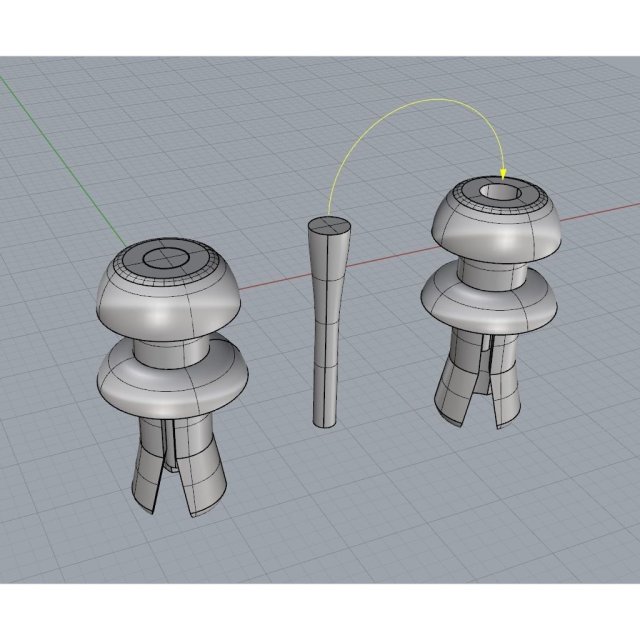 Trunk Shelf Mounting Clip — source image