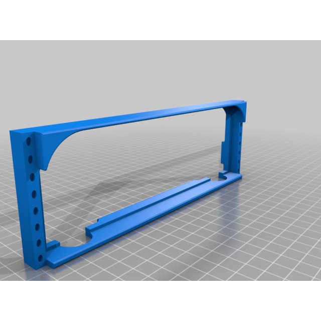 HVAC control and OBC relocation mount bezel — source image