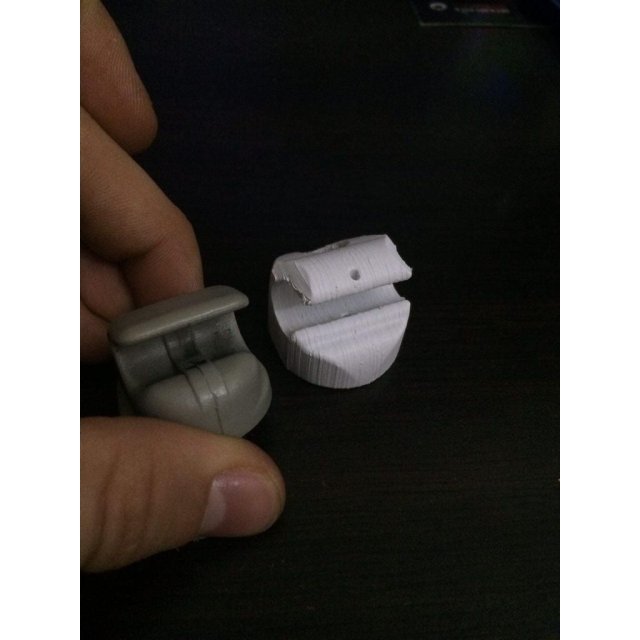 Sun visor holder replacement — source image