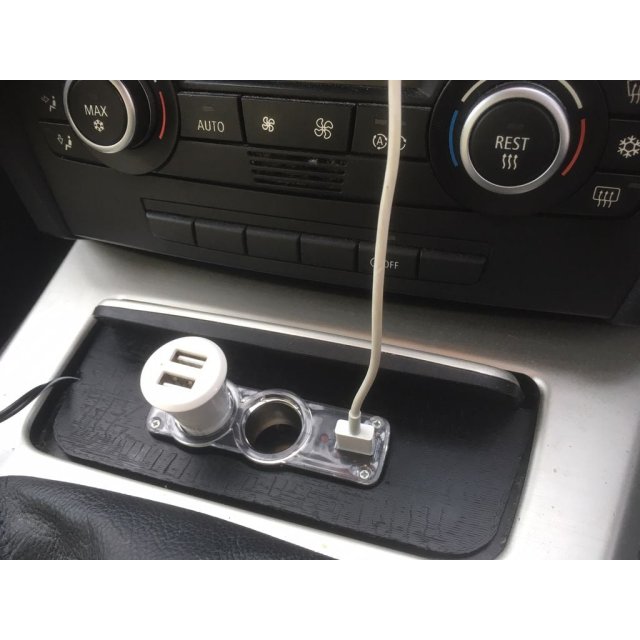 Console Ashtray Cigarette Adapter Plate — source image