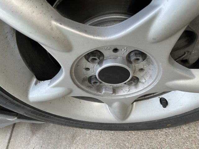 Five Spoke Wheel Center Cap — source image