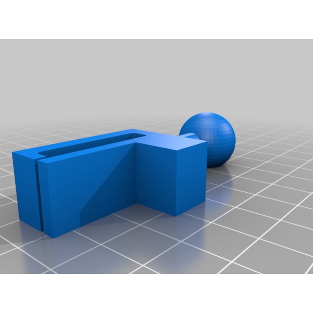 Vent Clip with 17mm ball v1 8 — source image
