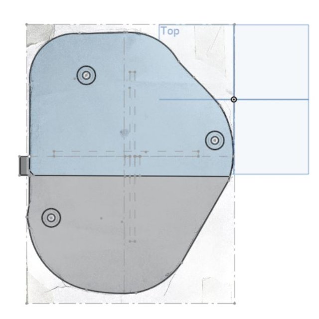 Underbody oil drain access cover — source image