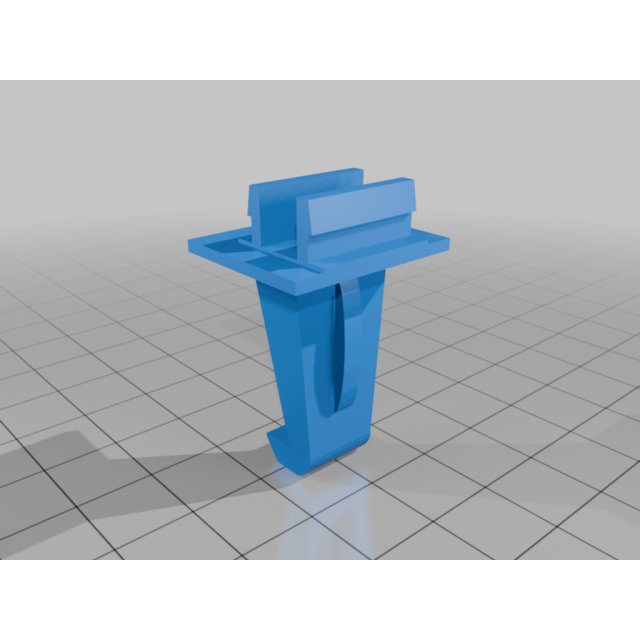 Center Console Latch with Attachment Clips — source image