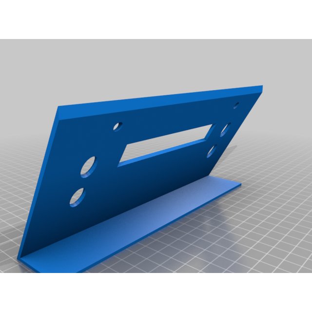 Head unit LCD screen bracket — source image