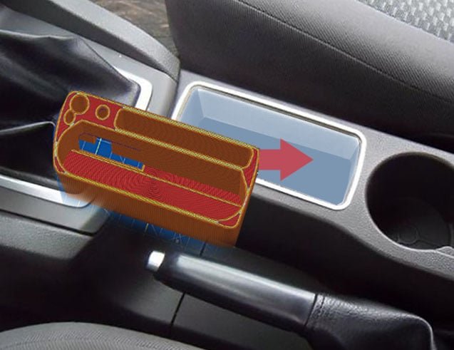 Center Console Storage Organizer — source image