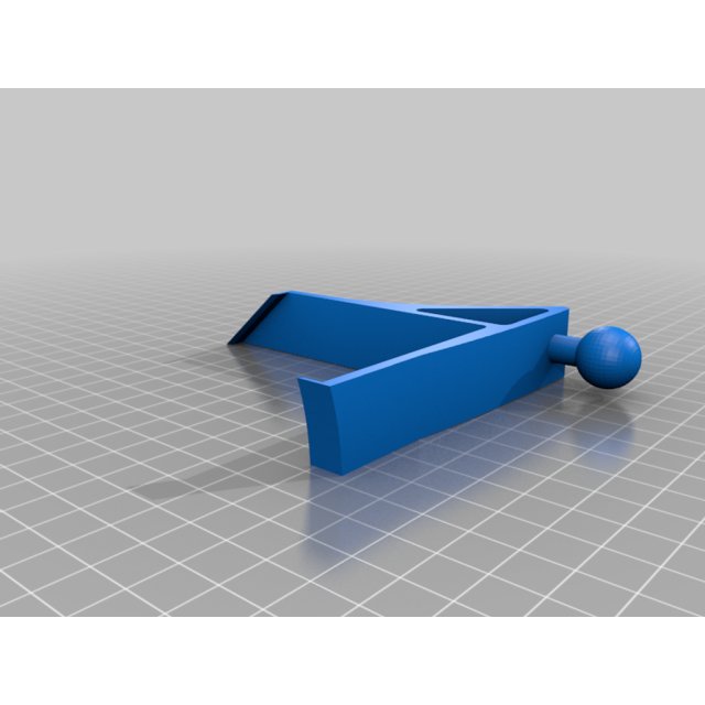 Custom ball mount for phone holder — source image