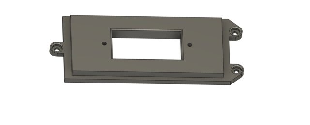 Console Clock USB Filler Panel — source image