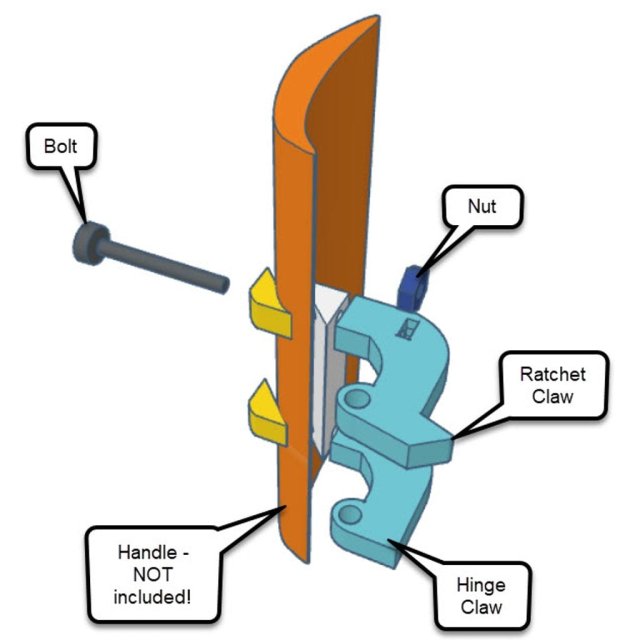 Rear Door RHS Handle Assembly — source image