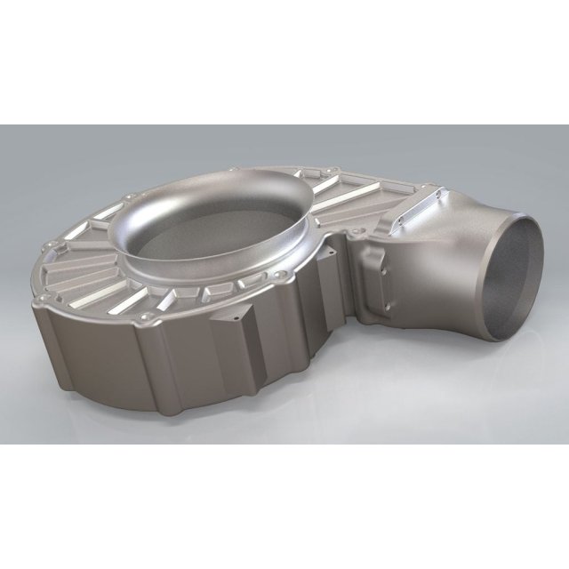 HVAC blower motor enclosure — source image