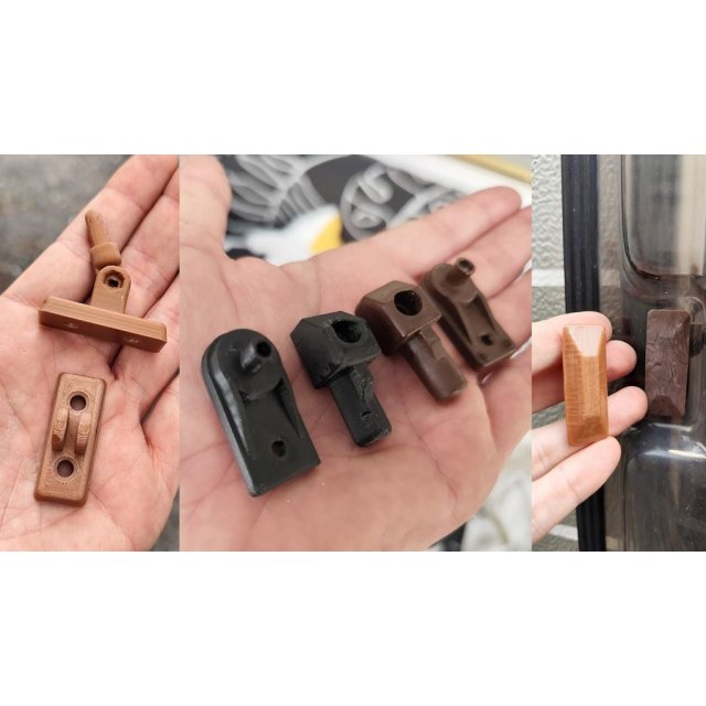 Pack de Soportes para Compases de Ventana / Window Stay Brackets & Fittings Pack — source image