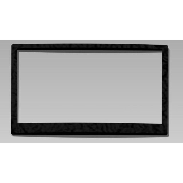 2DIN radio fascia bezel — source image