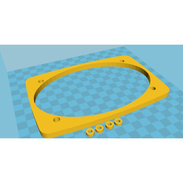 4X6 Speaker Cover Spacer — source image